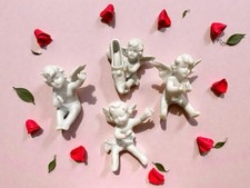 4 Antique German Unglazed