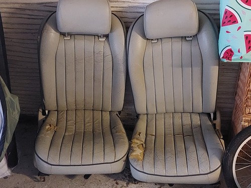 Nissan figaro leather front - nissan,