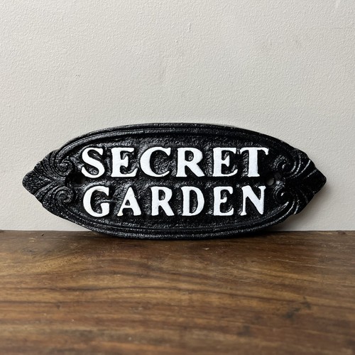 Cast iron secret - secret, garden