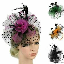 Feather Hair Fascinator Alice