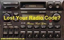 Volvo Radio Code Decode Unlock