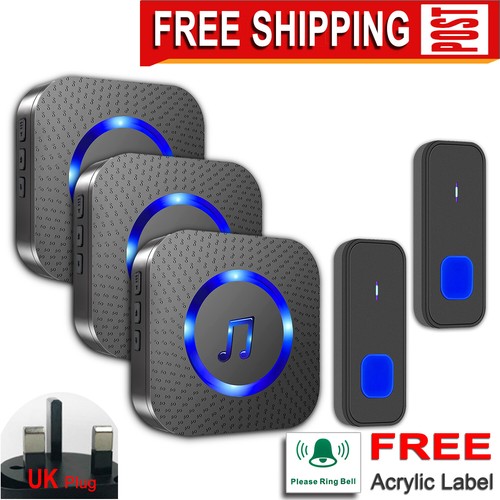 Wireless doorbell chime 1000ft - wireless,