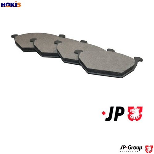 Brake pad set disc - set,
