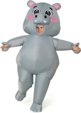 COMIN Inflatable Grey Hippo
