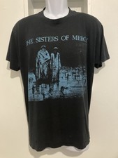 Sisters of Mercy shirt vintage single stitch Bauhaus Joy Division Cure punk goth