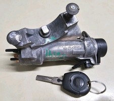 SEAT IBIZA 6L IGNITION BARREL STARTER SWITCH ONE FOB KEY 4B0905851C 4B0905849