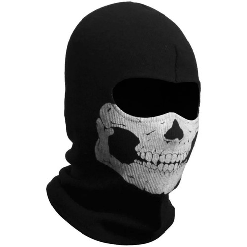 Ghost skull balaclava face - balaclava,