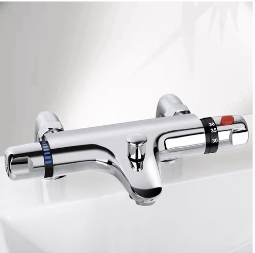 Chrome bathroom thermostatic - chrome,