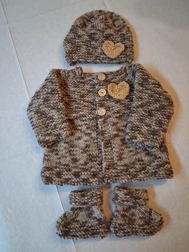 New hand knitted baby - hand,