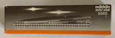 Marklin 8565 z gauge railway LEFT HAND switch/ points. 13 degree r 490mm 110 mm
