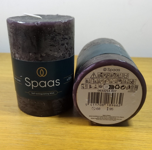 Spaas rustic pillar candles - spaas,