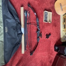 Armex Compound Bow for Archery, with laser site, 9 arrows and soft carrying bag