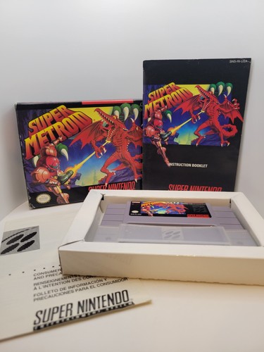 Super metroid - metroid, nintendo