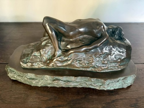 Paul aichele signed - signed, bronze