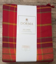 Dorma RED CHECK DOUBLE Duvet