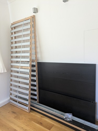 Ikea malm bed - bed, frame