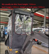 Mini Excavator Rain Cover FIT
