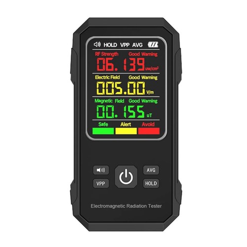 Emf meter radiation detector - emf,