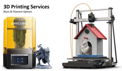 Printing service resin - 3d,