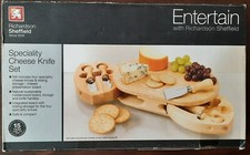Richardson Sheffield Speciality Cheese Knife Set with hidden drawers
