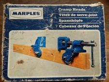 MARPLES CRAMP HEADS M130 BOXED MADE IN ENGLAND 