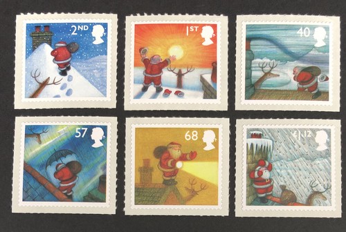 2004 mnh father christmas - gb,