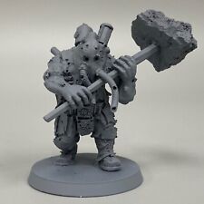 FORGE WORLD RENEGADE OGRYN BERSERKER CHAOS WARHAMMER 40K 40,000 CONCRETE POST