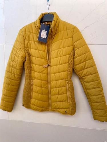 Joules mustard yellow quilted - yellow,
