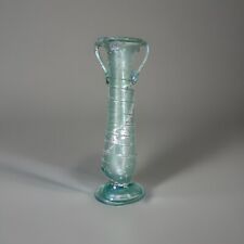 Roman Green Glass Balsamarium Bottle - 4th/5th Century AD - 11.7cm