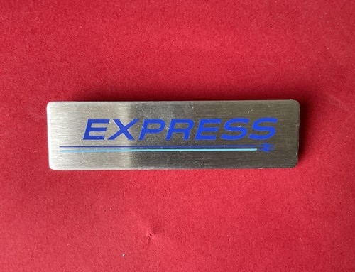 Express railway pin badge - express,