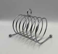 Chrome Metal Toast Rack 6