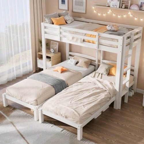 Triple sleeper bunk bed - sleeper,