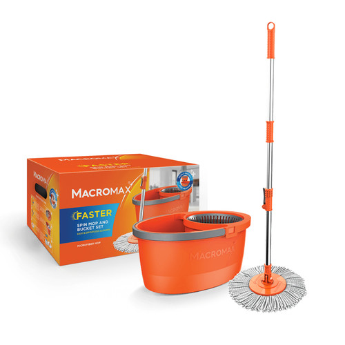 Macromax faster spin mop - spin, &
