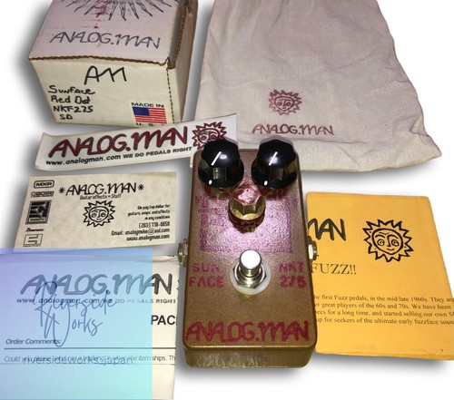 Analog man sunface - sunface, red
