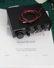 NorCal 2030~~ QRP CW Transceiver~~  Complete and working on  20m~~RARE radio ~~