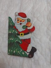 Vintage Santa Paper Concertina