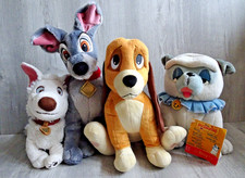 Disney Dog Plush Lot X4 Percy