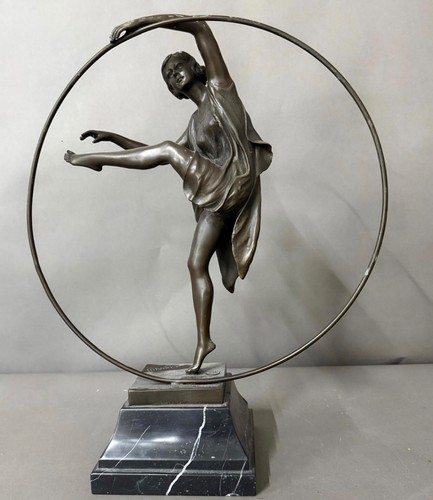 Art deco bronze - deco, sculpture