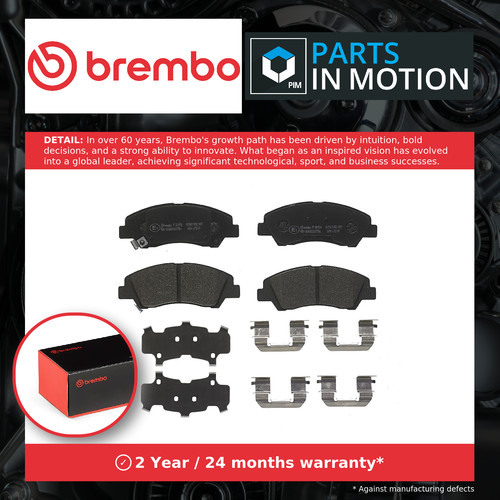 Brake pads set front p30076 - pads,