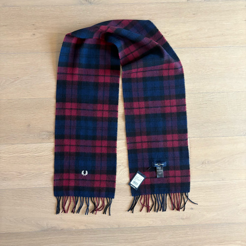 Fred perry tartan scarf dark - fred,