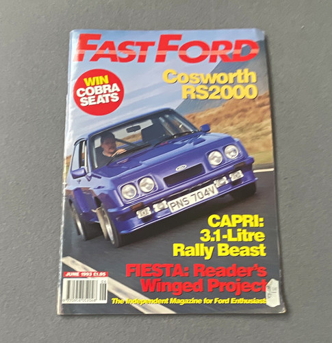 Fast ford magazine june - june, 1991