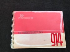 Original Owners Manual VW