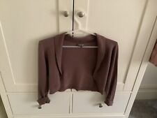 Phase Eight Ladies Shrug Size 8 Colour Dark Taupe Worn Once