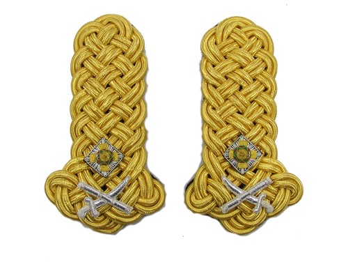 Shoulder board gold - shoulder,
