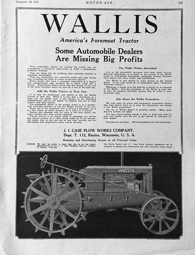 1919 case plow works co - 1919,