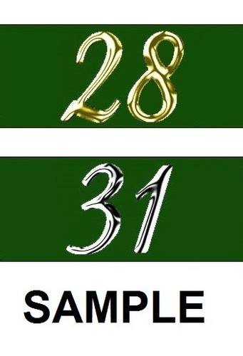 Vinyl numbers letters for - vinyl,
