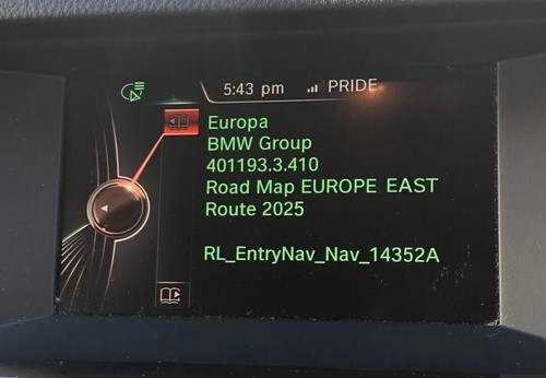 Bmw nbt navigation map update - map,