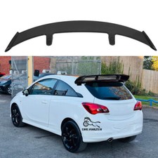 52"Carbon Fiber Racing Rear Trunk Spoiler Wing For Vauxhall Opel Corsa Astra GTC
