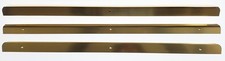 30mm Worktop Trims - Bright Polished Gold Joining Strips & End Caps - UK Quality