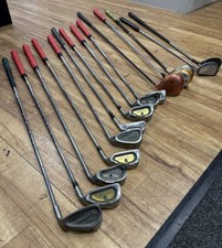 Job Lot Of Vintage Golf Clubs
